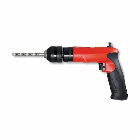 Sioux Tools Pistol Grip Drill, ToolKit Bare Tool, Series Signature SDR10P, 38 Chuck, Keyless Chuck, 2500 RP SDR10P25RK3R